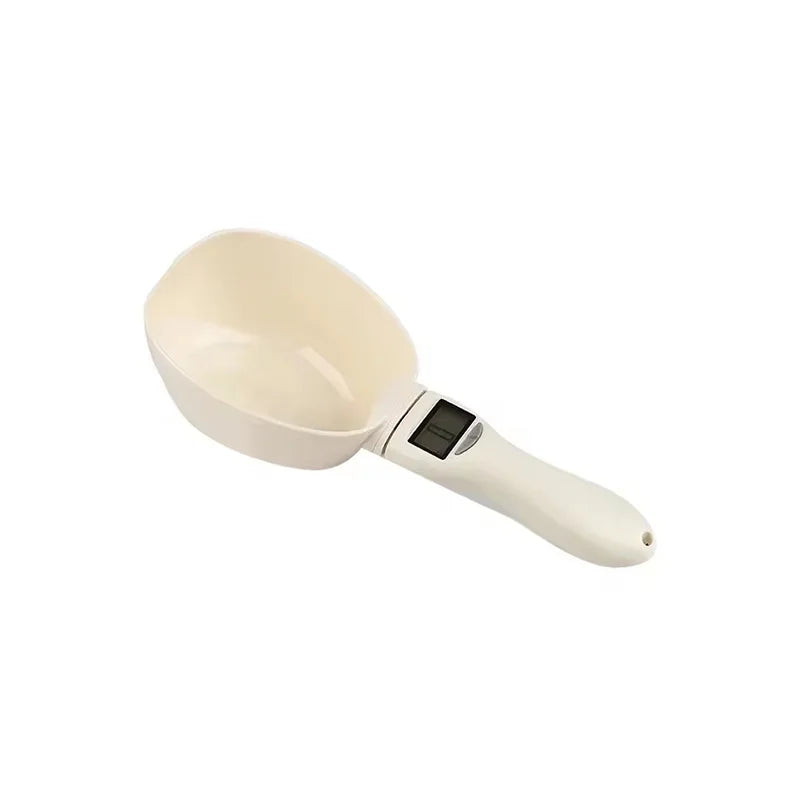 Pet Feeding Spoon Scale High Precision Electronic Weighing Measuring Scoop For Cat Dog Food Household Kitchen Weighing Tool by PawHaven