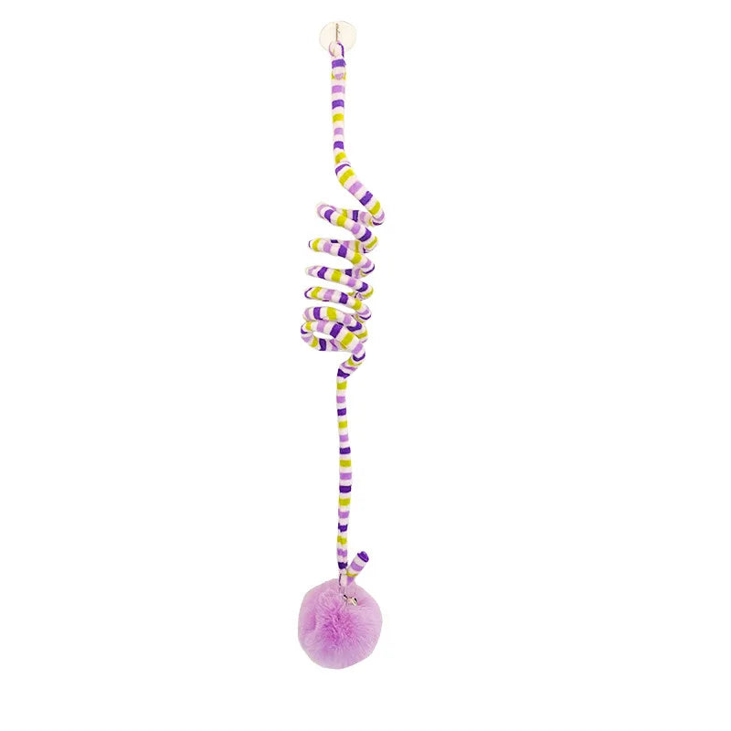 Interactive Cat Hanging Toy Simulation Cat Toy Funny Self-hey Interactive Toy for Kitten Playing Teaser Wand Toy Cat with bell by PawHaven