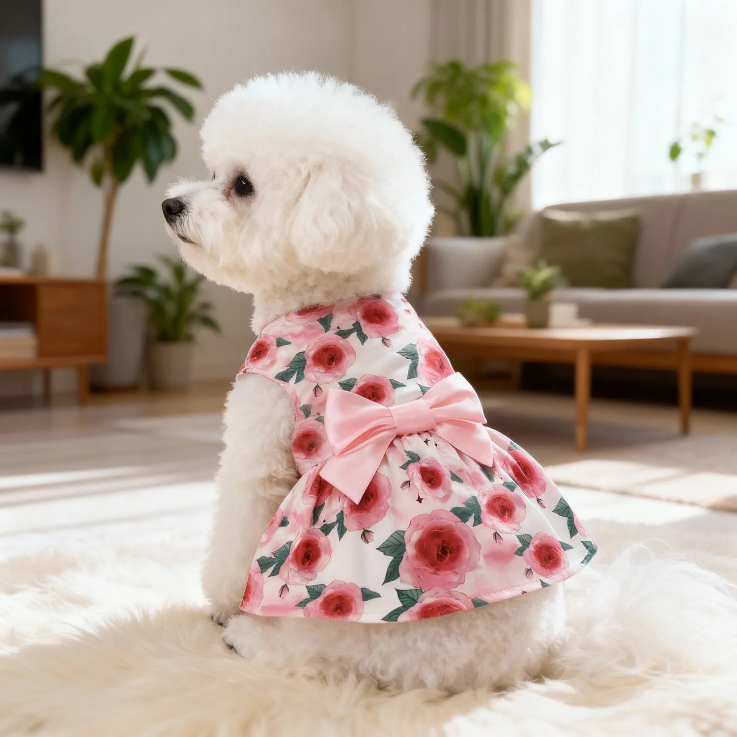 Dog spring summer Dress Outfit for Small Medium Large Breeds Pet Clothes by PawHaven