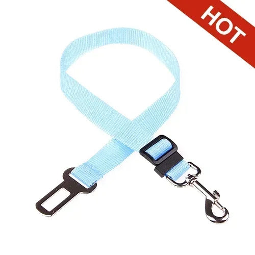 Premium Adjustable Dog Car Seat Belt For Safe Travel by PawHaven