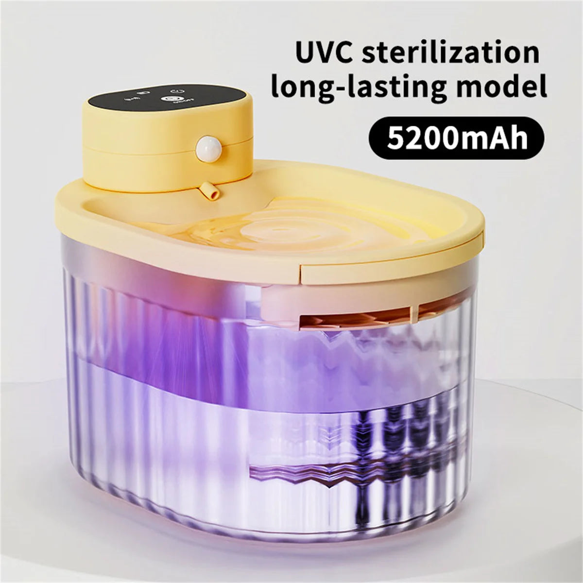 Cat Water Fountain Auto Recirculate Filter Large Capacity Filtring Cat Water Drinker Mute Cats Water Dispenser by PawHaven