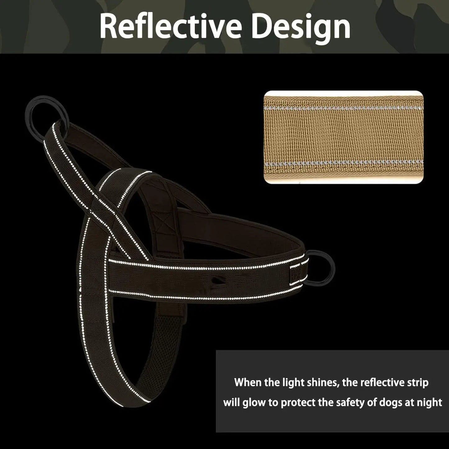Elite No Pull Nylon Dog Harness Large Breed by PawHaven