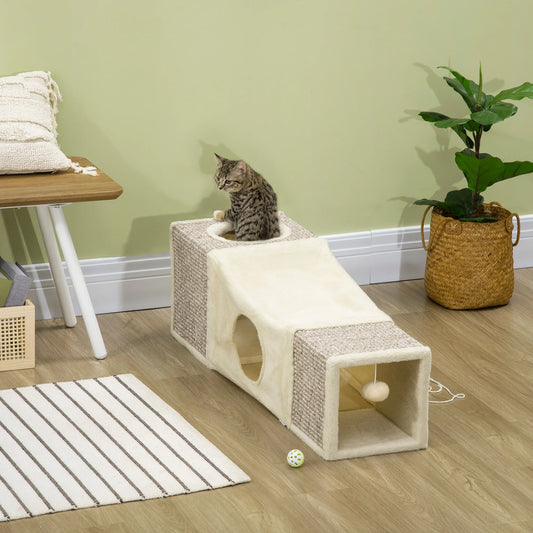 PawHut Premium Cat Tunnel For Indoor Play by PawHaven