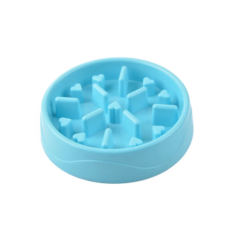 Heart Dog Bowl Anti Choke Dog Feeding Food Bowls Puppy Slow Eat Pet Bowl Feeder Dishes by PawHaven