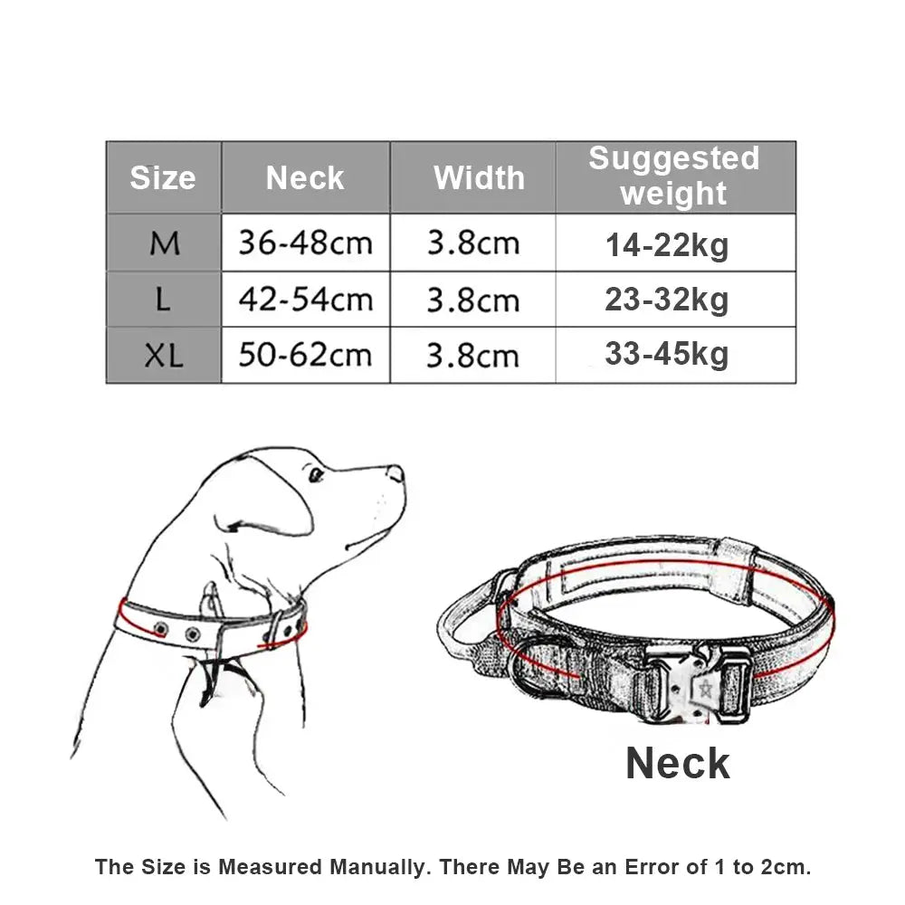 Pet Products Outdoor Dog Buckle Collar Traction Rope Adjustable Pets Collars by PawHaven