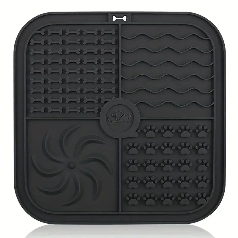 Premium Silicone Slow Feeder Mat for Dogs and Cats by PawHaven