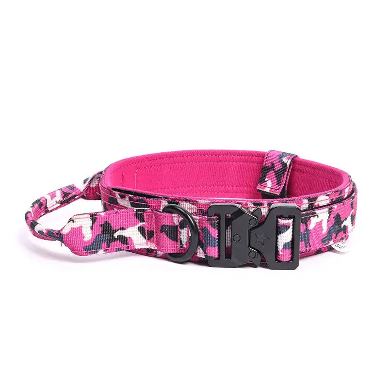 Pet Products Outdoor Dog Buckle Collar Traction Rope Adjustable Pets Collars by PawHaven