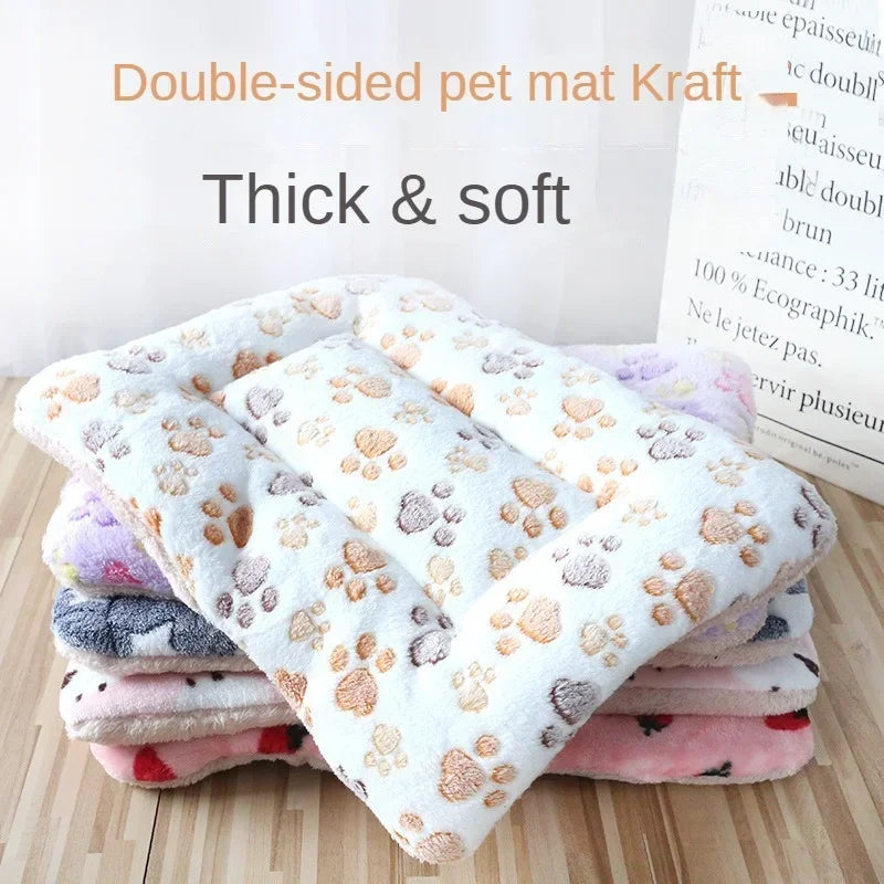 Lux Plush Double-Sided Pet Mat For Cats And Small Dogs by PawHaven