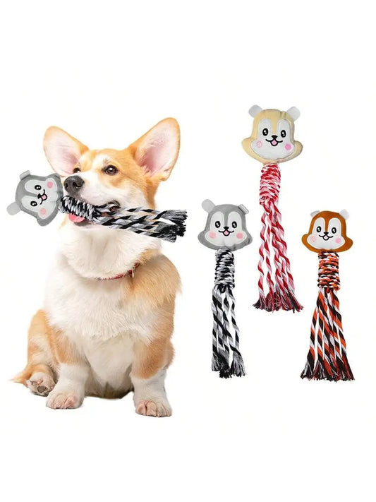 Dog toy - Chewing and grinding teeth for relaxation and entertainment. Random color 1 pc by PawHaven