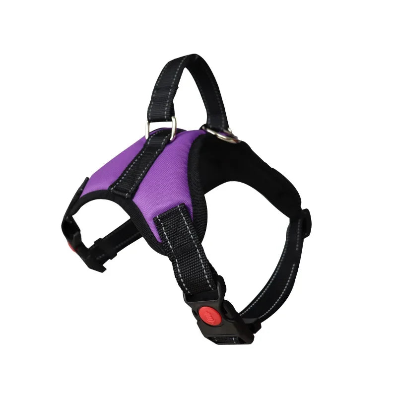 Adjustable Dog Harness Pet Large Dog Walk Out Harness Vest Collar for Small Medium Large Dogs Pets Accessories by PawHaven