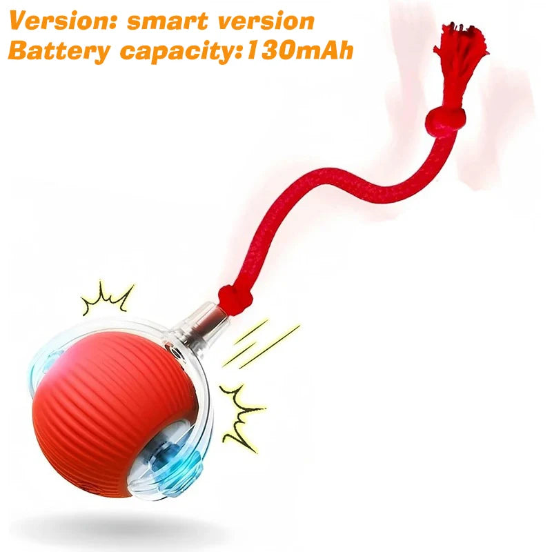 New Cat Interactive Ball Toy,Automatic Rolling Cat Ball Rechargeable,Smart Kitten Interactive Toy,Intelligent Balls Toy for Cat by PawHaven