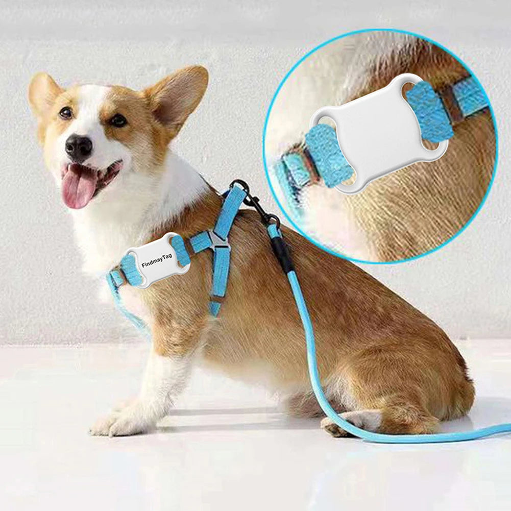 Wireless Pet Dog Cat GPS Smart Tracker Locator Antilost Alarm Mini Bluetooth-Compatible Key Finder Auto Tracker by PawHaven