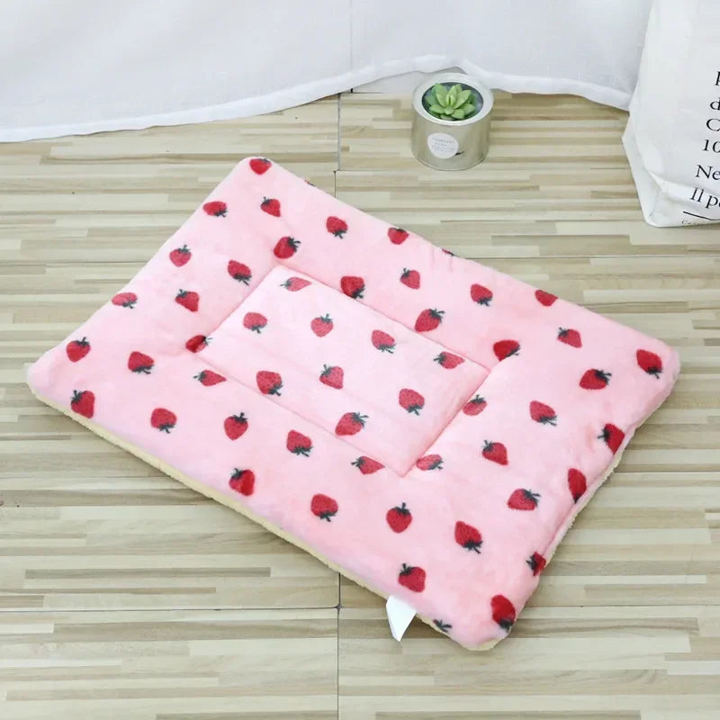 Lux Plush Double-Sided Pet Mat For Cats And Small Dogs by PawHaven