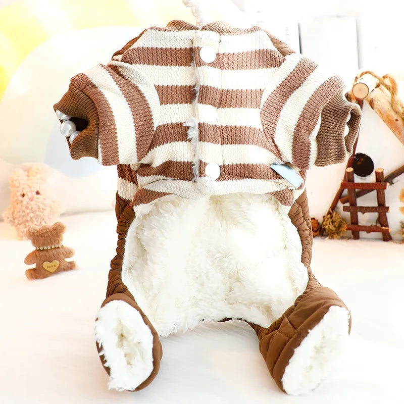 Winter Pet Dog Vest Jacket for Small Medium Dogs Cats pet Warm Cotton Clothes Puppy Yorkie Chihuahua Coat Maltese Bulldog wear by PawHaven