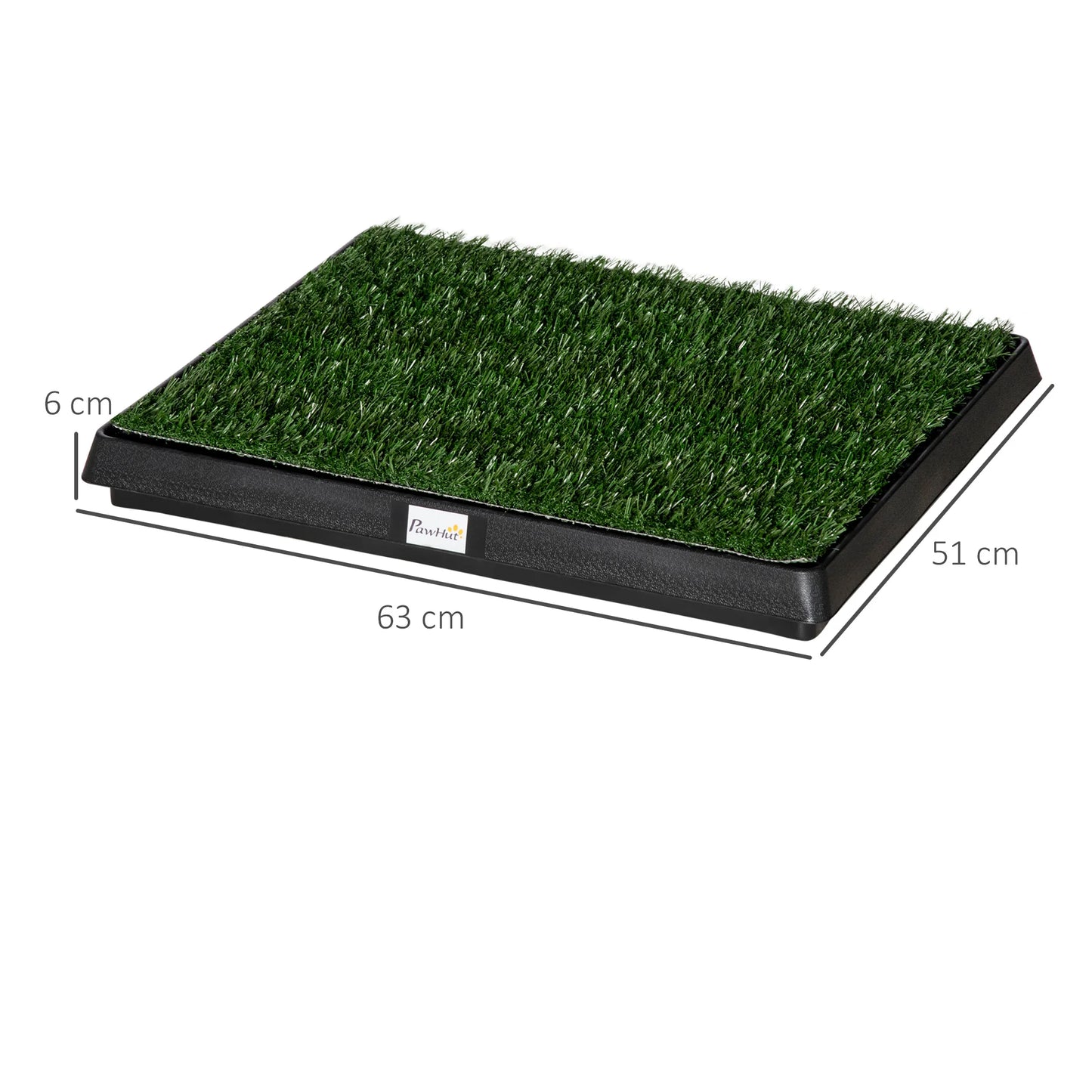 PawHut Premium Two Layer Grass Dog Potty For Training by PawHaven