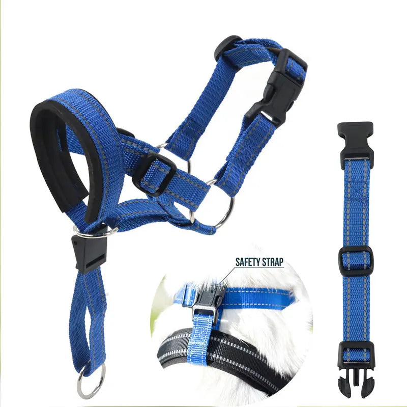 Premium Reflective Breathable Dog Muzzle For Bark Control by PawHaven