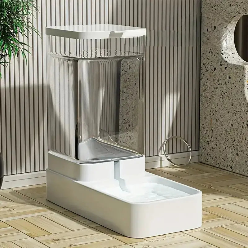 Premium Automatic Dog And Cat Feeder And Water Dispenser Set by PawHaven