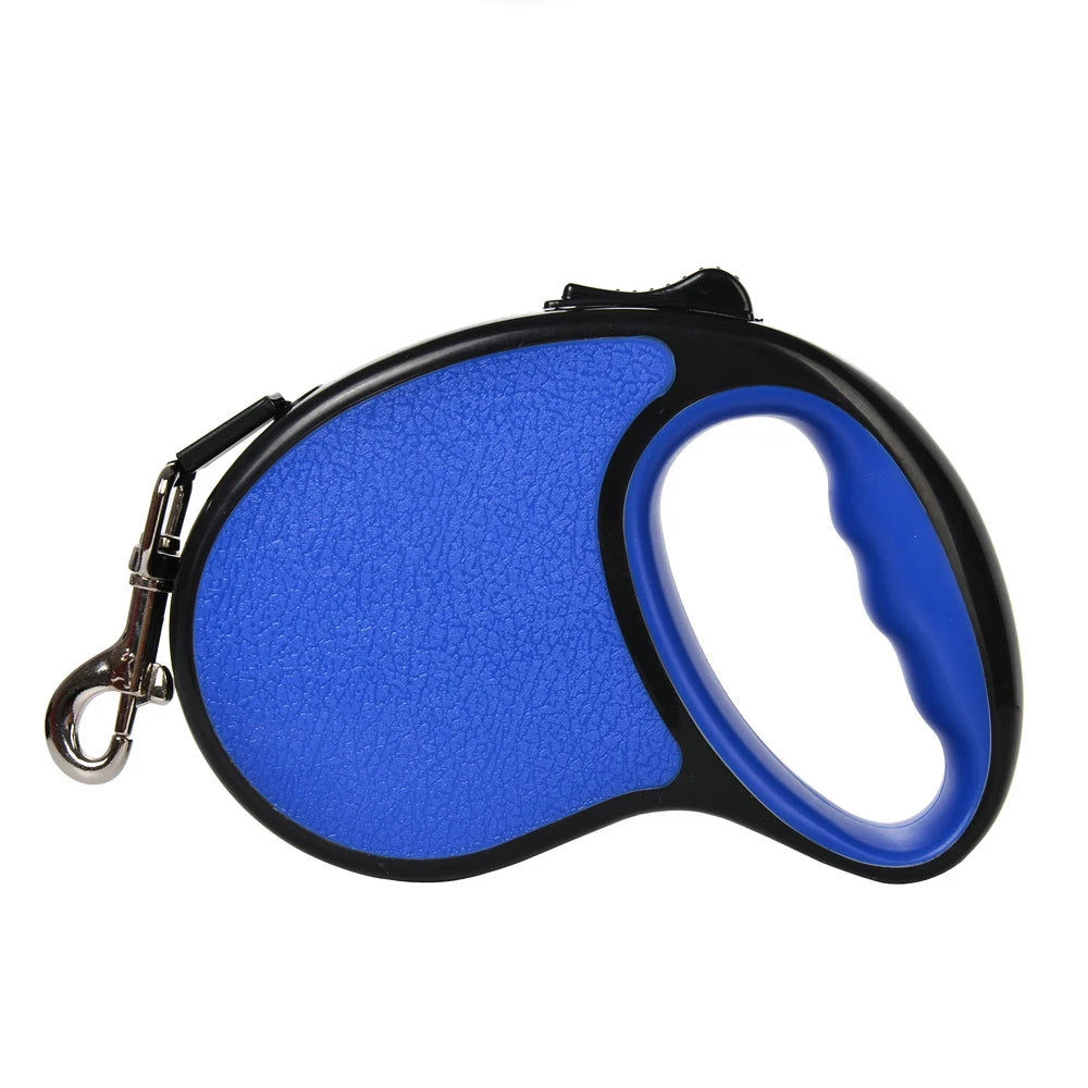 UK Premium Retractable Dog Leash 3m 5m Nylon Quick Release by PawHaven