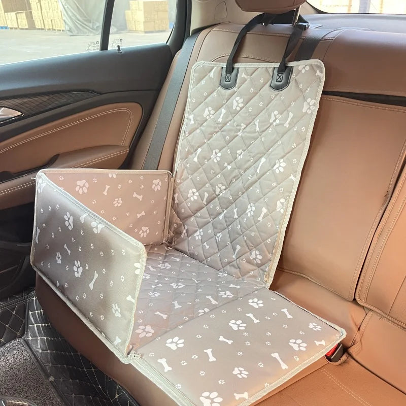 CAWAYI KENNEL Pet Dog Carrier Car Seat Cover Carry Cat Puppy Bag Car Travel Folding Hammock Waterproof Dogs Basket Pet Carriers by PawHaven