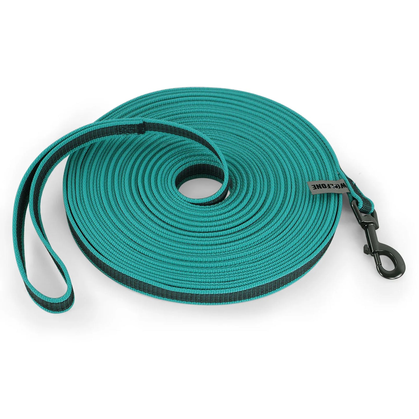 1.5M/2M/5M/3M/15M Medium small Long Dog Leash Latex Silk Easy and Convenient Training Big Dual color dog leash 10 meters by PawHaven