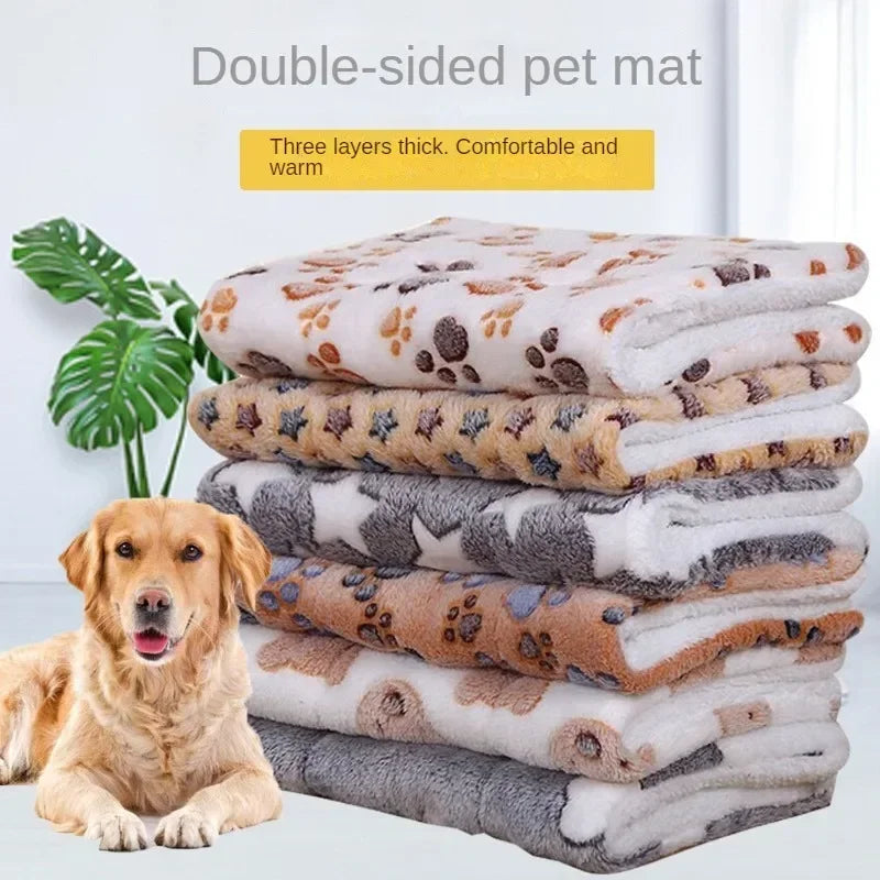 Lux Plush Double-Sided Pet Mat For Cats And Small Dogs by PawHaven