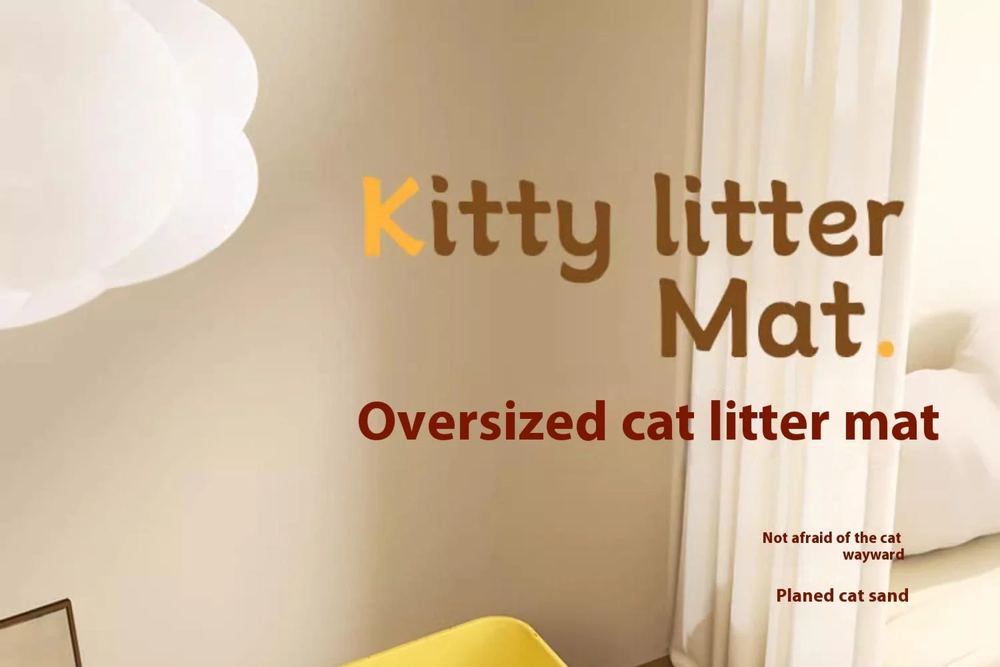 Premium Extra Large Cat Litter Mat Waterproof Non Slip by PawHaven