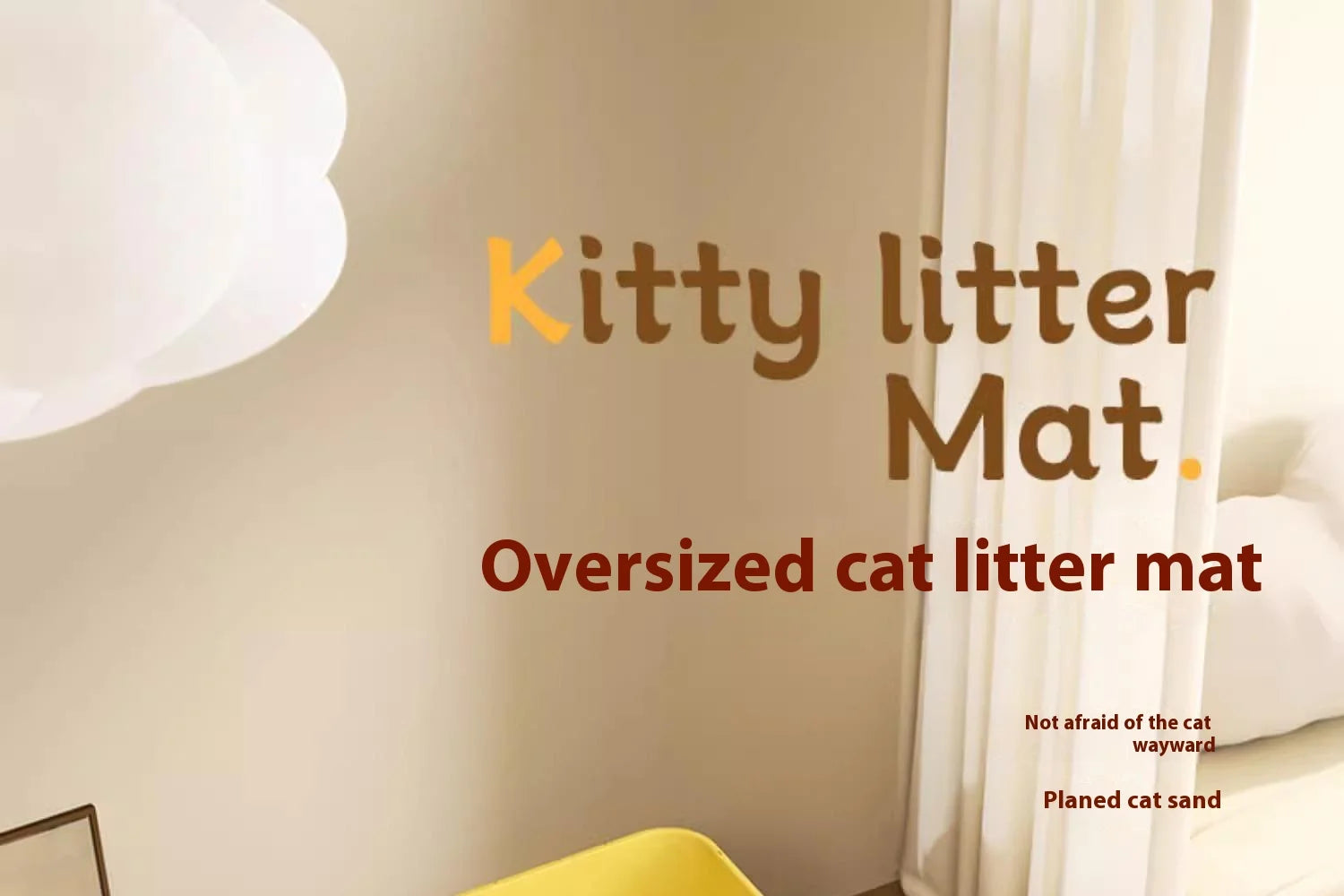 Premium Extra Large Cat Litter Mat Waterproof Non Slip by PawHaven