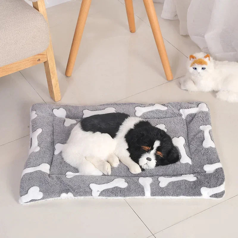 Lux Plush Double-Sided Pet Mat For Cats And Small Dogs by PawHaven
