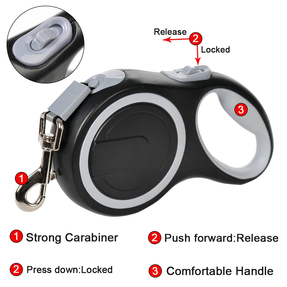 Holapet 8m Retractable Dog Lead For Training Durable by PawHaven