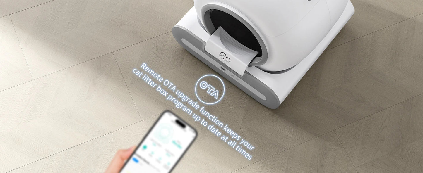 Doel 65L Self Cleaning Cat Litter Box App Control by PawHaven