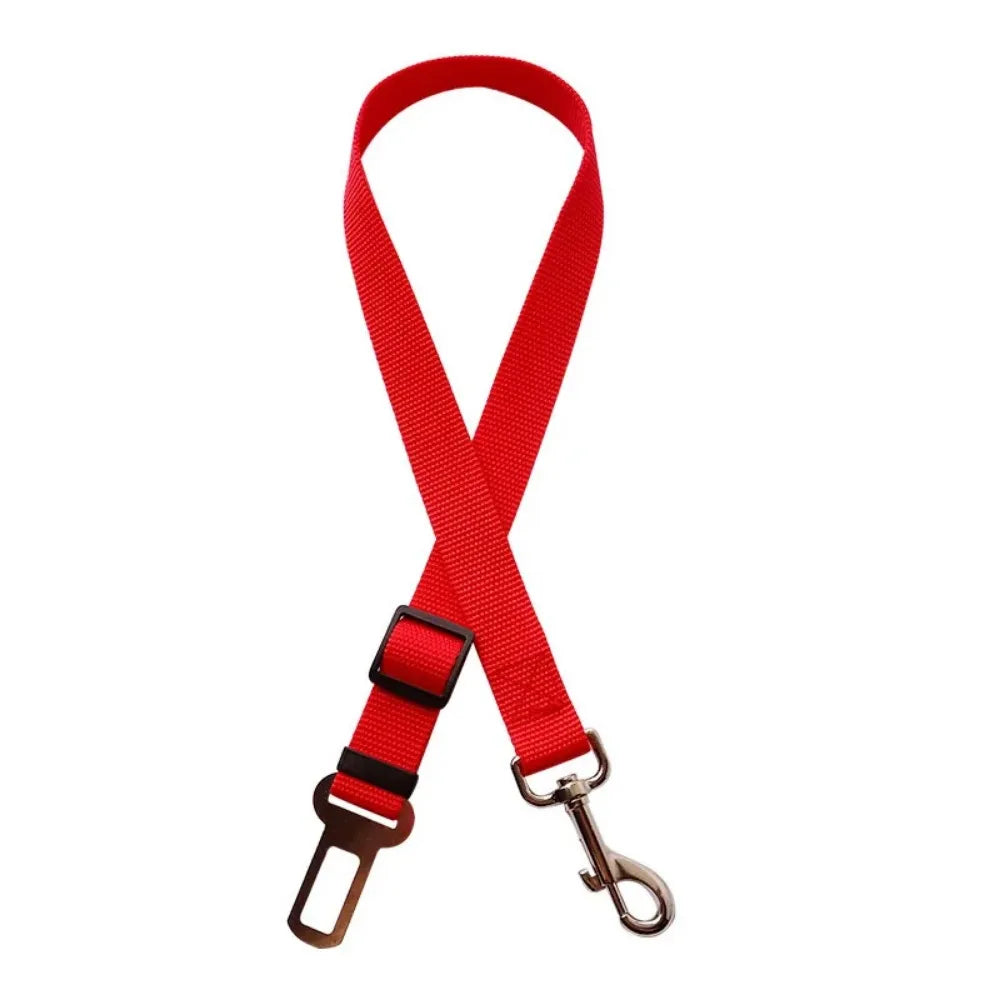 Premium Adjustable Dog Car Seat Belt For Safe Travel by PawHaven