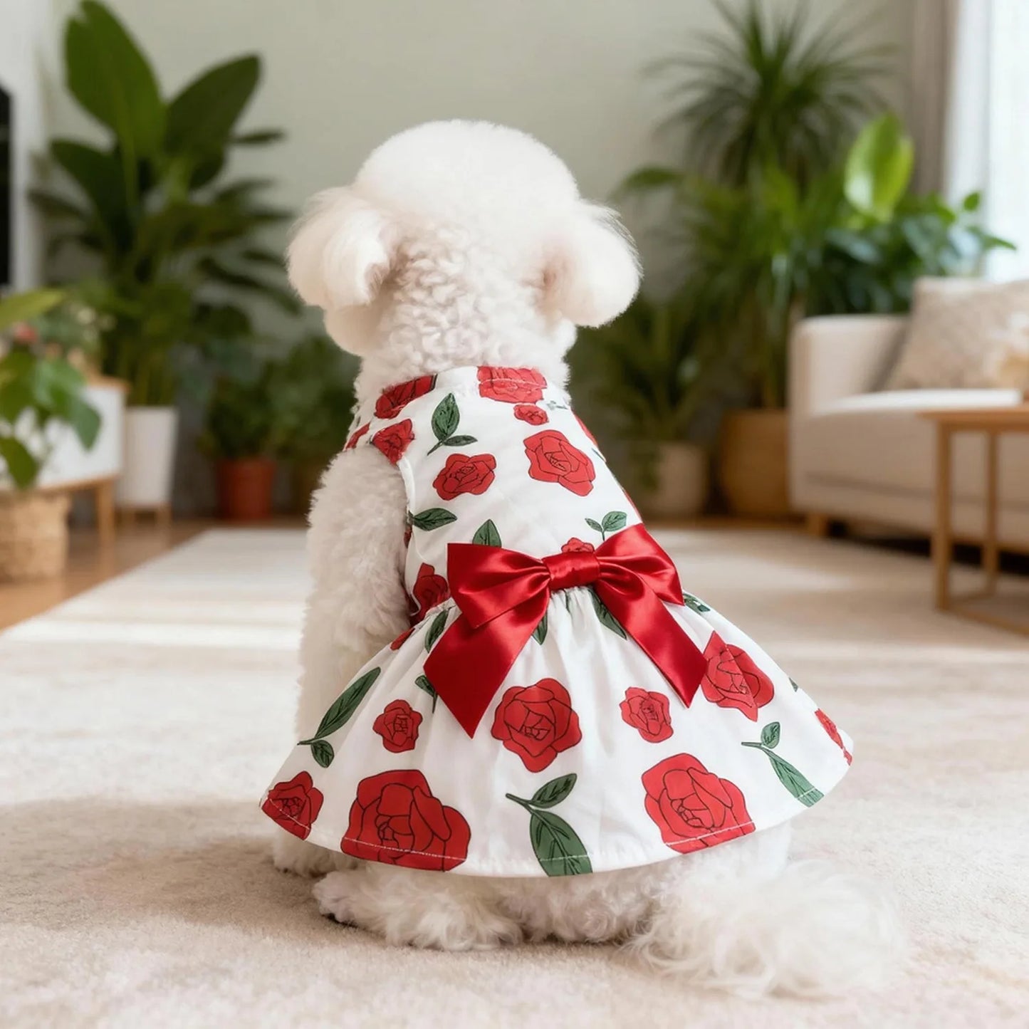 Dog spring summer Dress Outfit for Small Medium Large Breeds Pet Clothes by PawHaven