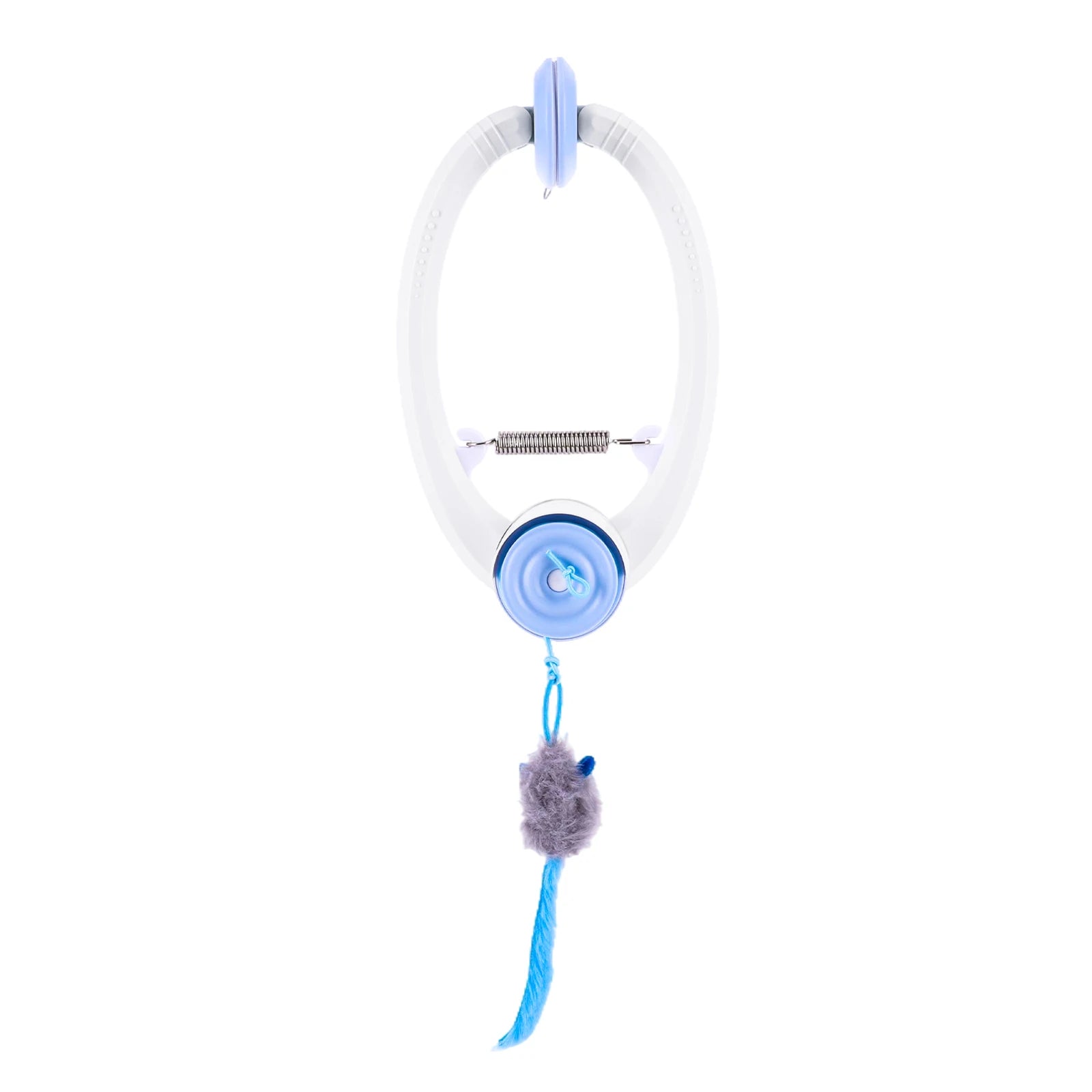 Door Hanging Automatic Retractable Kitten Toys with 3 Catnip Mice Self Play Hanging Door Cat Mouse Toys for Indoor Cats by PawHaven