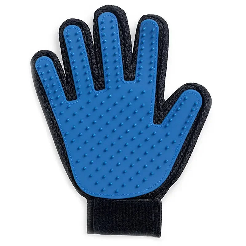 Silicone Pet Grooming Gloves For Cats And Dogs Hair Removal by PawHaven
