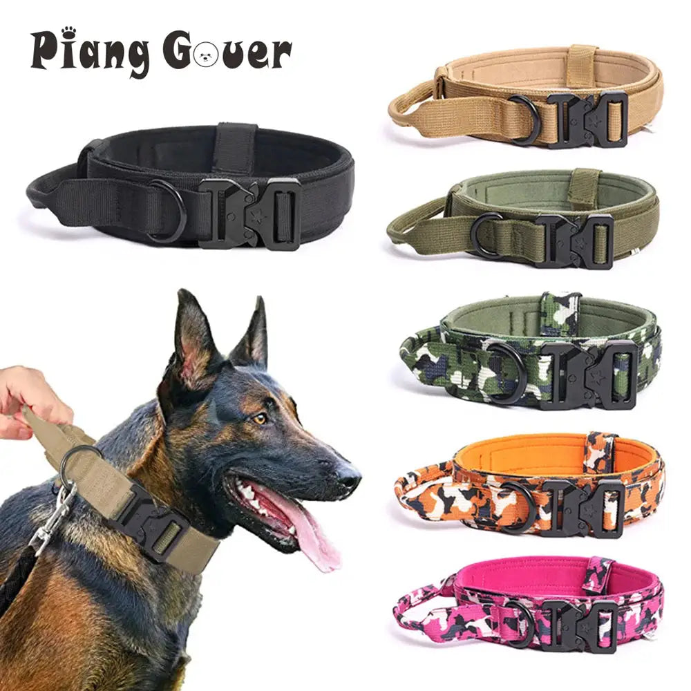 Pet Products Outdoor Dog Buckle Collar Traction Rope Adjustable Pets Collars by PawHaven