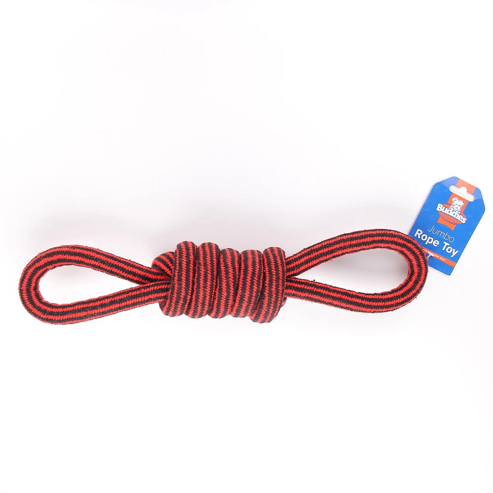 Premium Jumbo Cotton Rope Dog Toy For Tug And Chew by PawHaven
