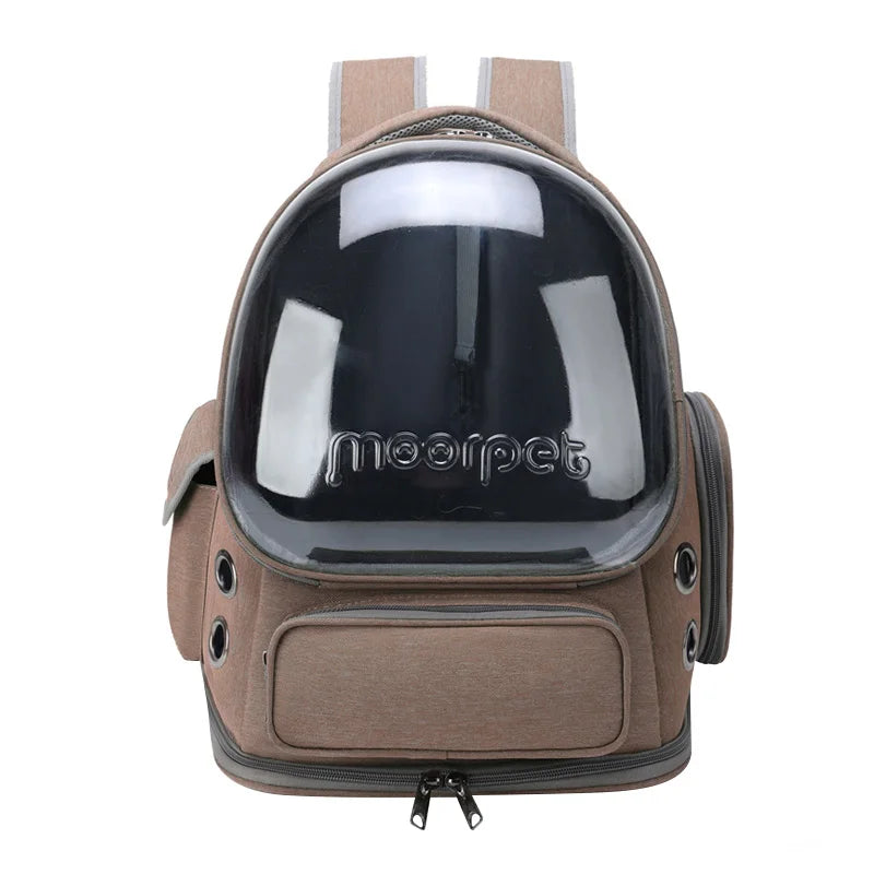 Transparent Pet Cat Carrier Bag Outdoor Travel Backpack for Cats Small Dogs Breathable Cat Carrying Bag Pet Supplies by PawHaven