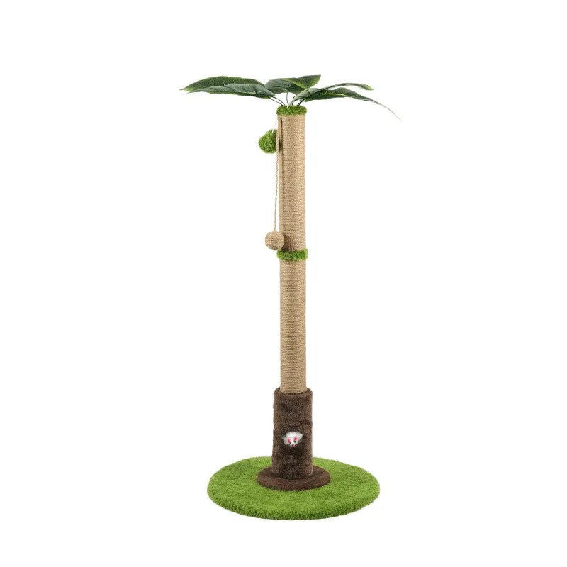 Premium Sisal Tree Cat Scratcher With Toys by PawHaven