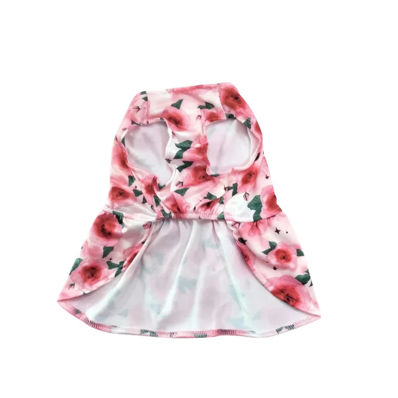 Dog spring summer Dress Outfit for Small Medium Large Breeds Pet Clothes by PawHaven