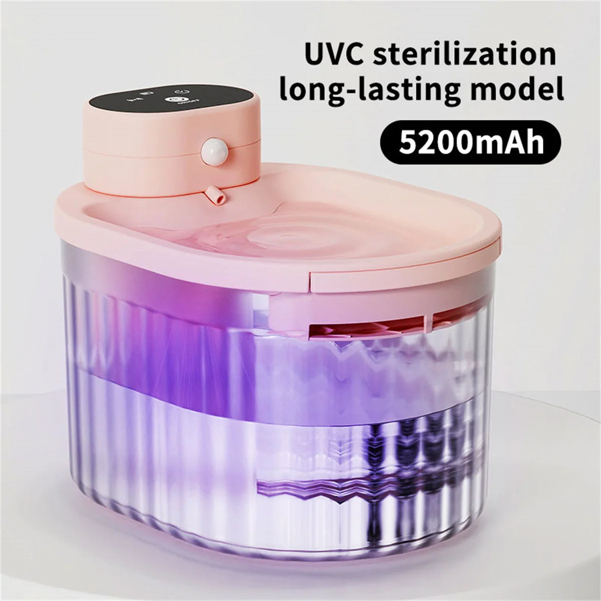 Cat Water Fountain Auto Recirculate Filter Large Capacity Filtring Cat Water Drinker Mute Cats Water Dispenser by PawHaven