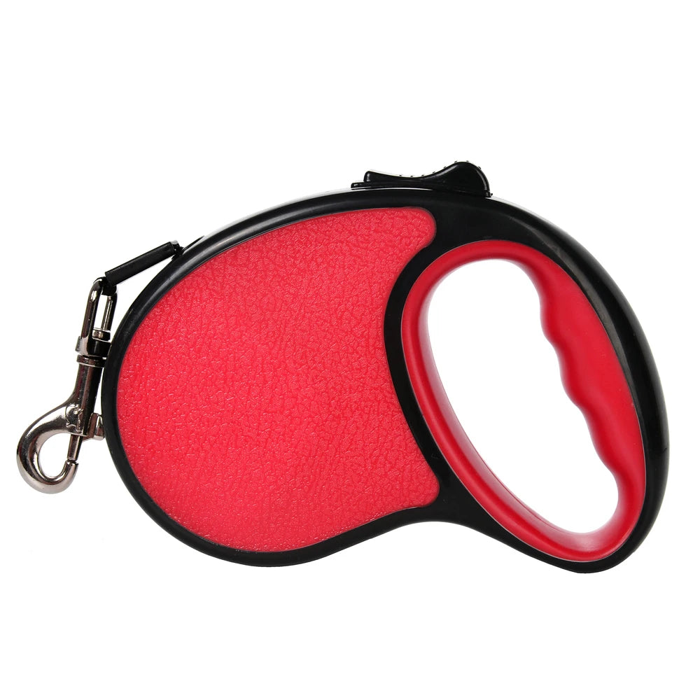 UK Premium Retractable Dog Leash 3m 5m Nylon Quick Release by PawHaven