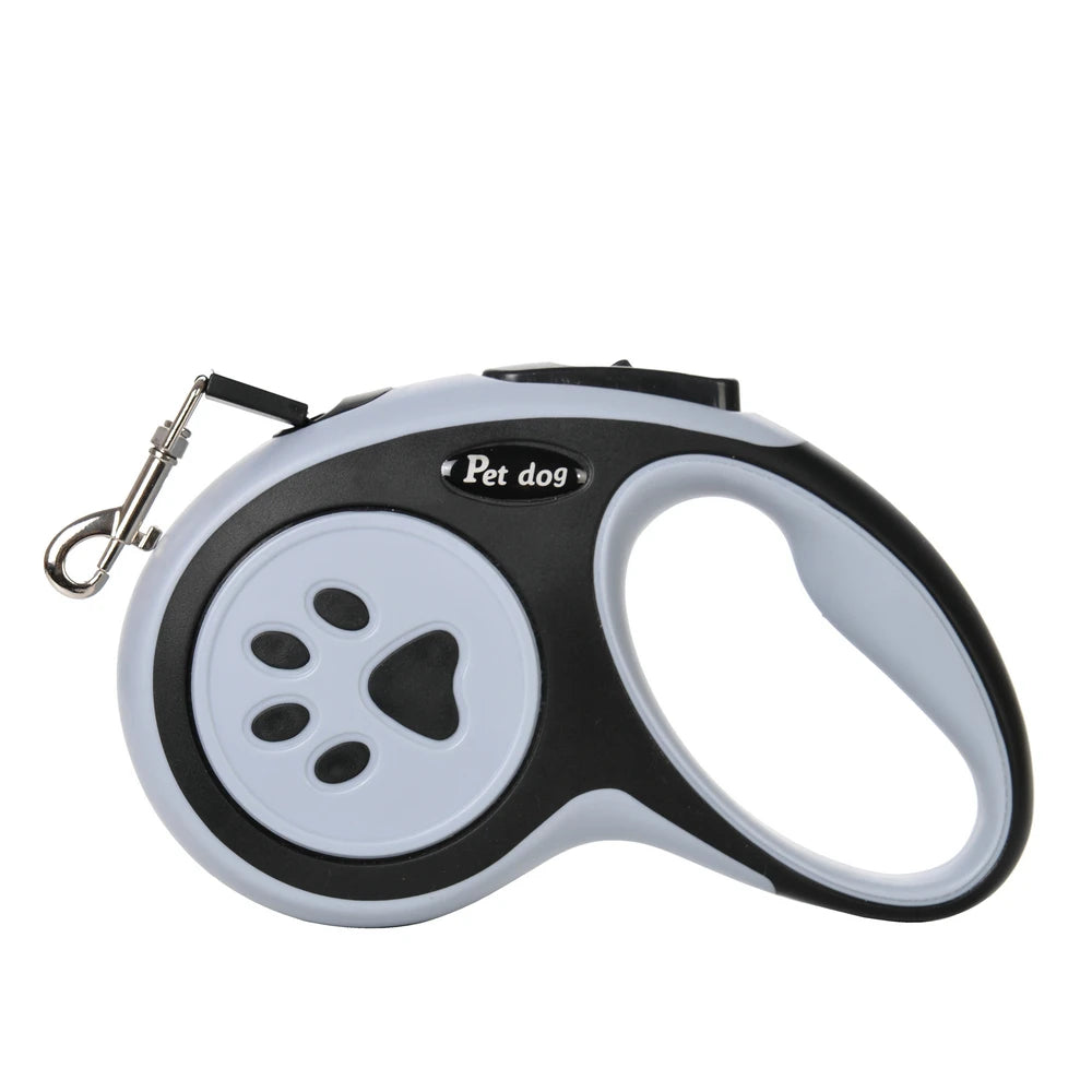 UK Premium Retractable Dog Leash 3m 5m Nylon Quick Release by PawHaven