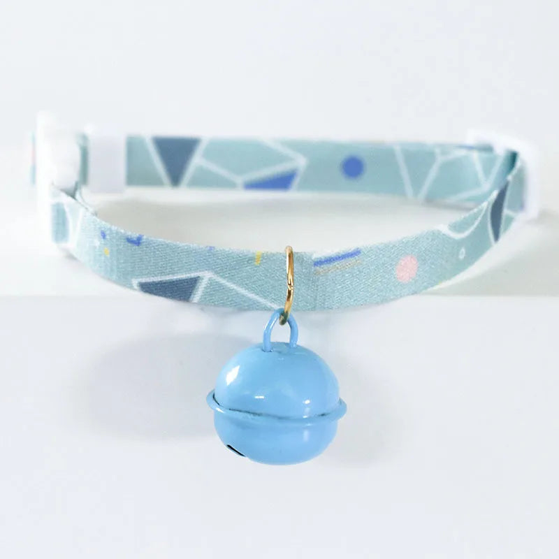 Cute Daisy Pet Collar for Summer, Cat Dog Necklace with Breakaway Safety Buckle, Breathable & No Choke Summer Daisy Flower by PawHaven