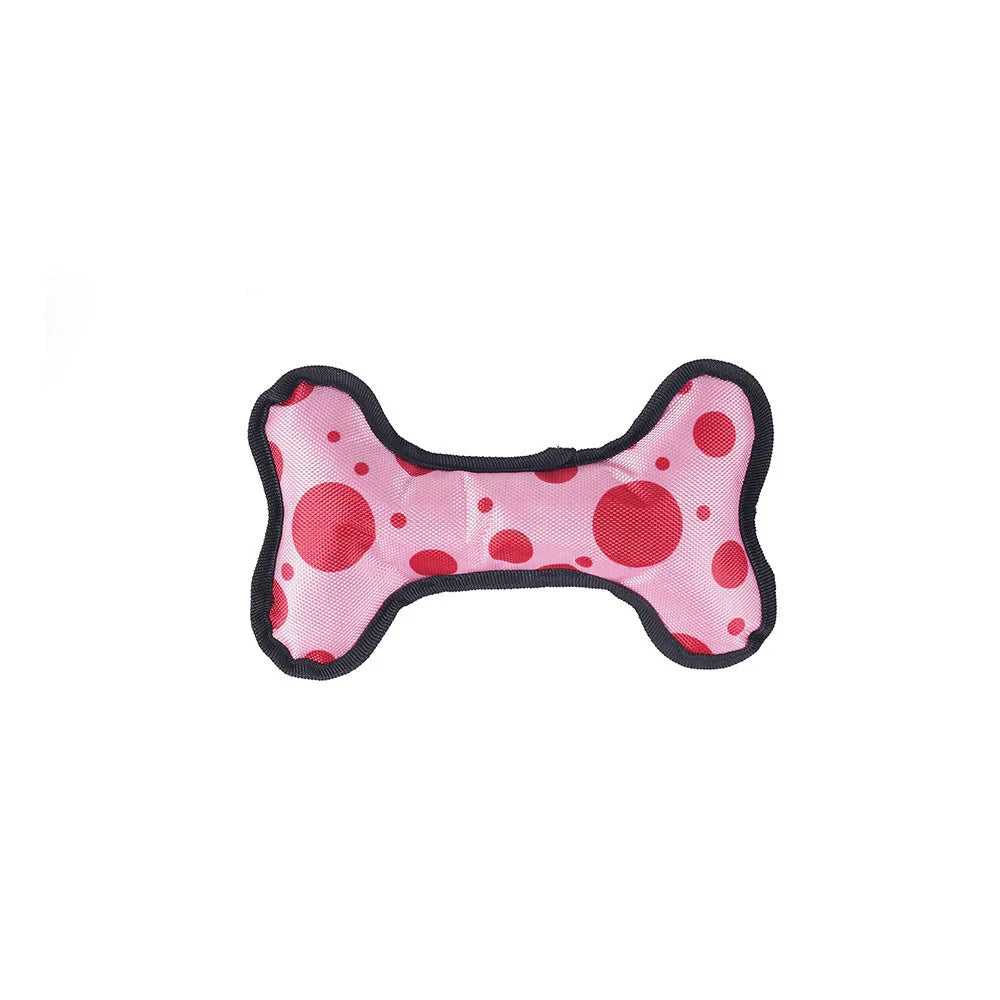 Dog Bone Plush Toy, Soft Chew and Cuddle Toy for Small and Medium Dogs, Indoor Play and Training by PawHaven