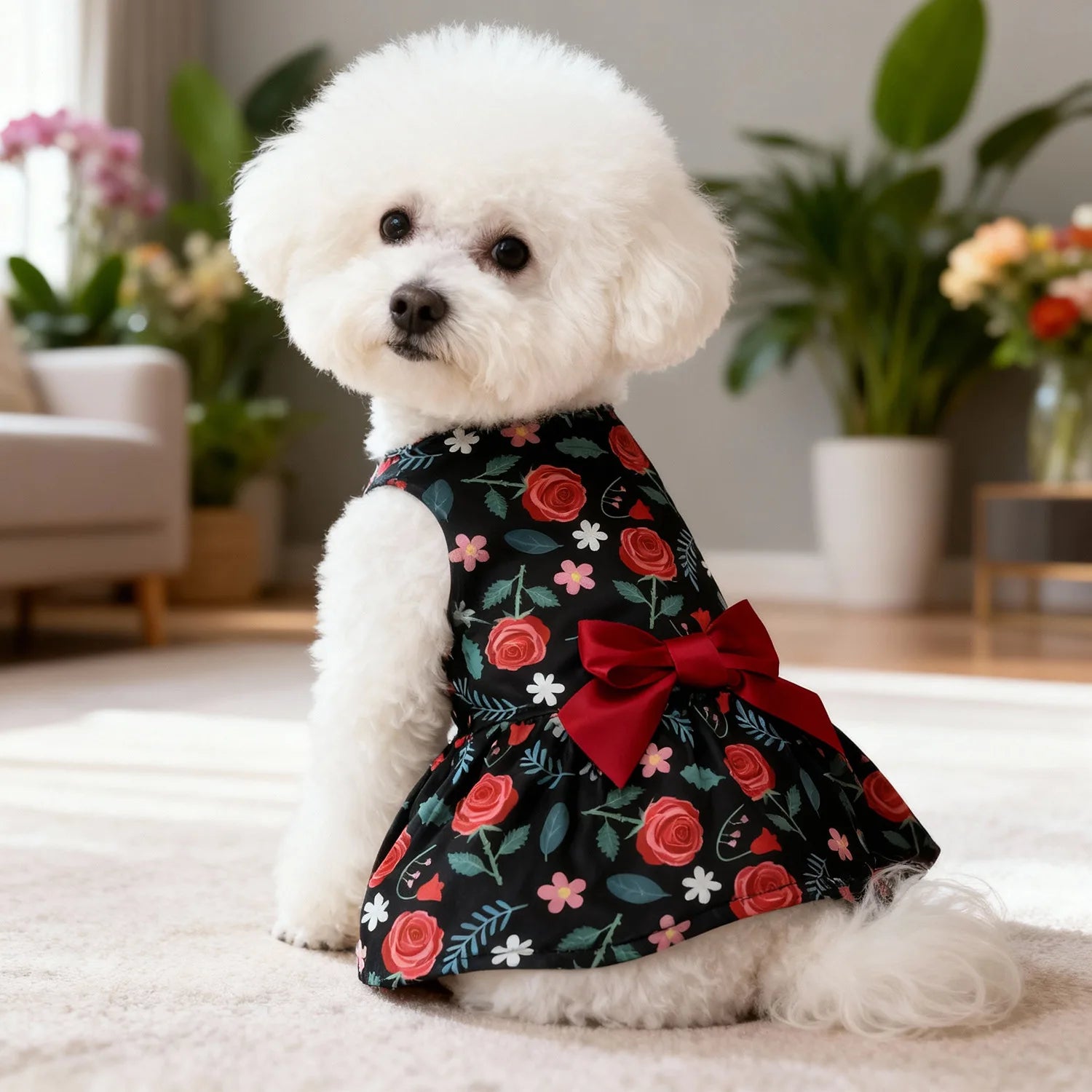 Dog spring summer Dress Outfit for Small Medium Large Breeds Pet Clothes by PawHaven