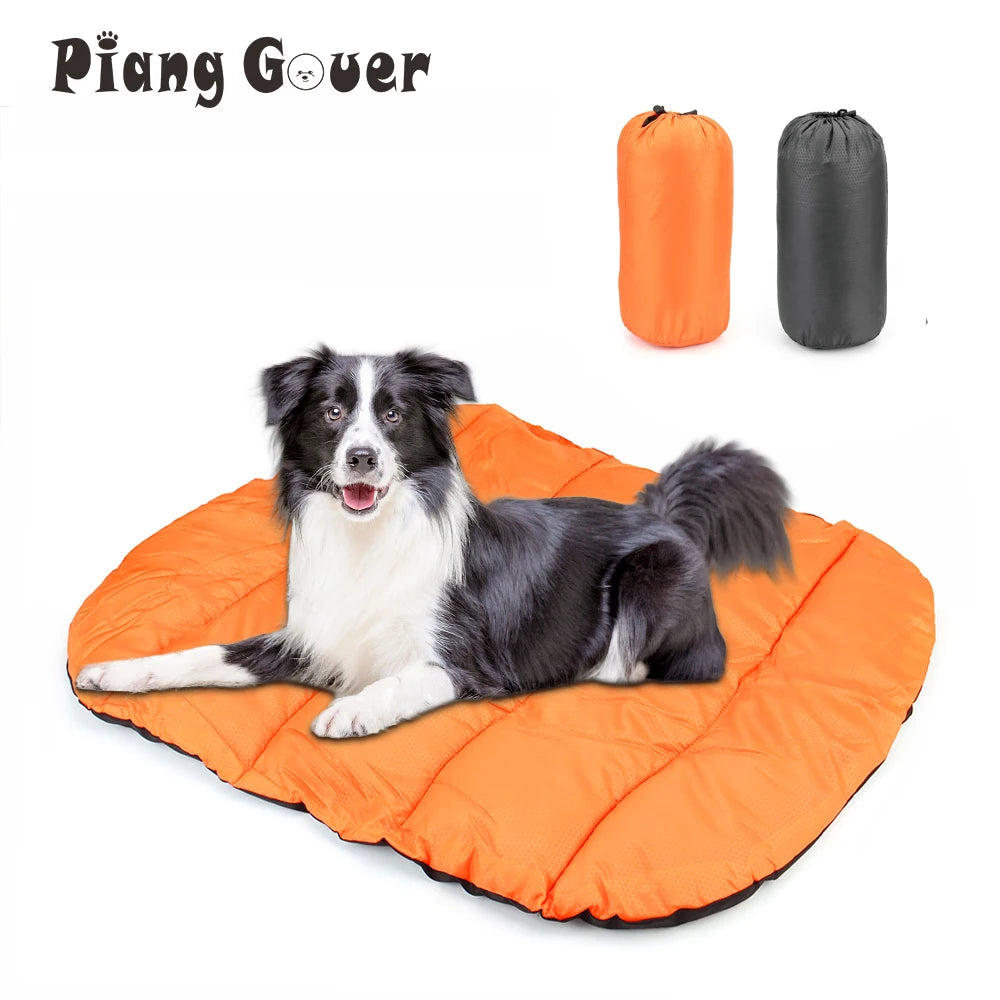 Thin Spring Autumn Pet Mat Picnic Dog Bed Blanket Foldable Pet Mat Cushion Cat Puppy Waterproof Outdoor Pad For Camping Travel by PawHaven