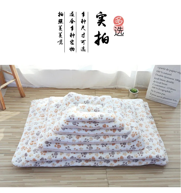 Lux Plush Double-Sided Pet Mat For Cats And Small Dogs by PawHaven