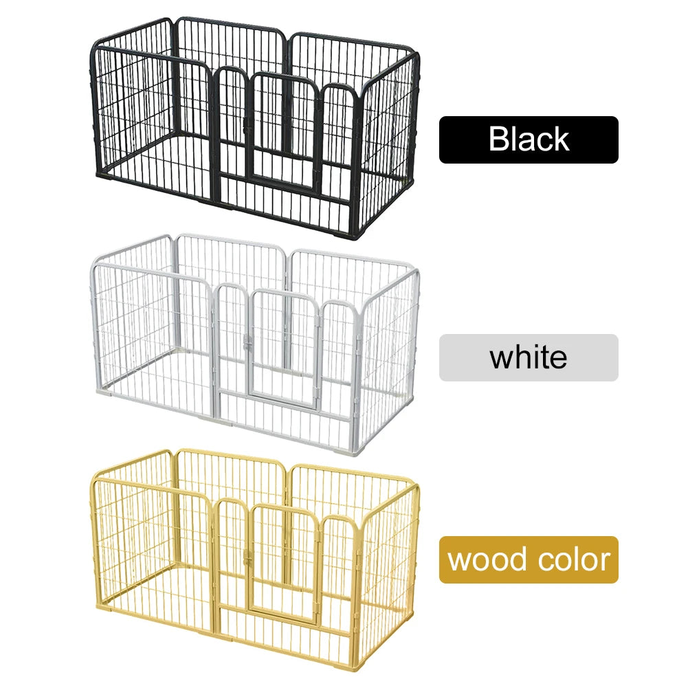 Premium Six Panel Foldable Dog Playpen Heavy Duty by PawHaven