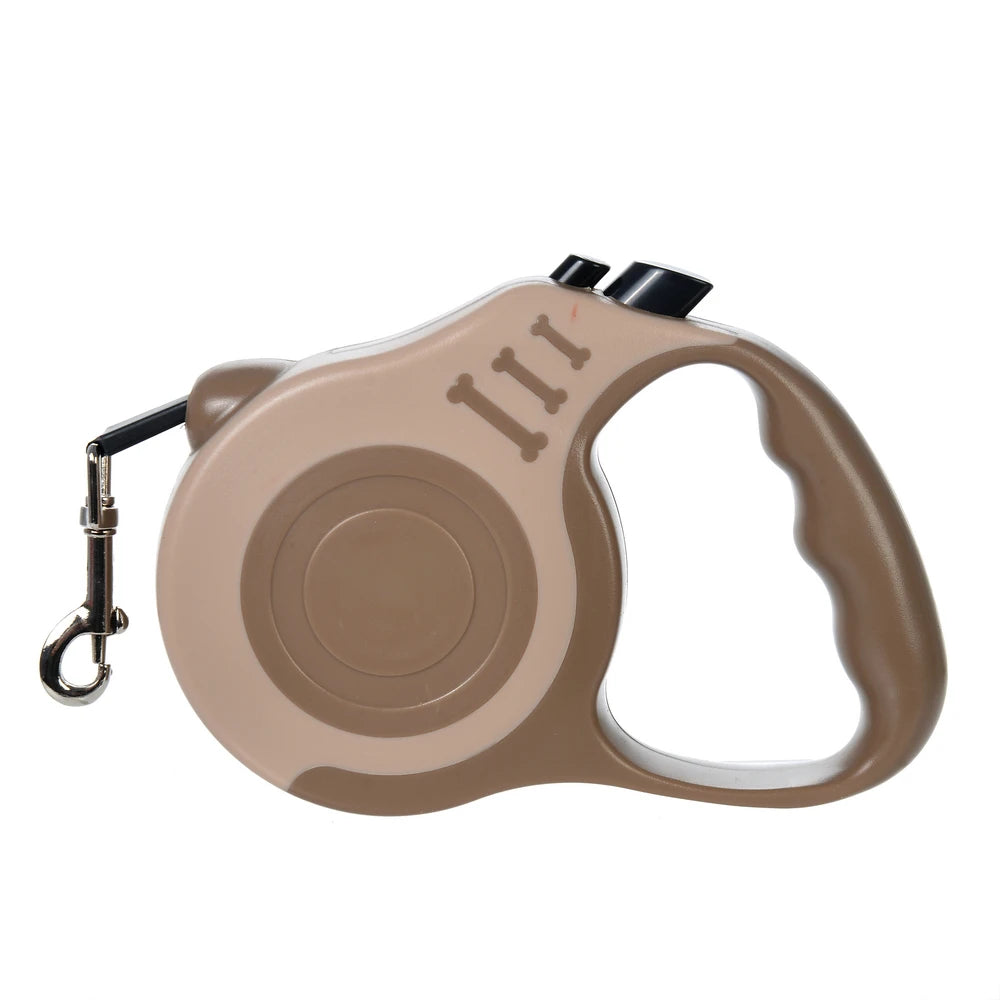 UK Premium Retractable Dog Leash 3m 5m Nylon Quick Release by PawHaven
