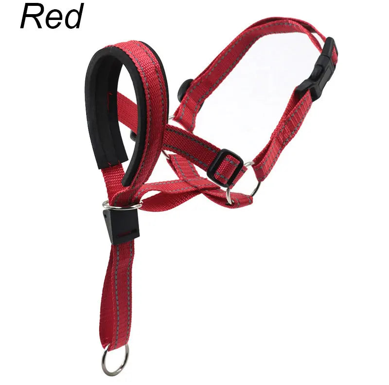 Premium Reflective Breathable Dog Muzzle For Bark Control by PawHaven